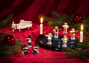 Ulmik Schleifenengel farbig