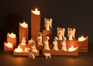 Ulmik Krippe 7cm naturbelassen