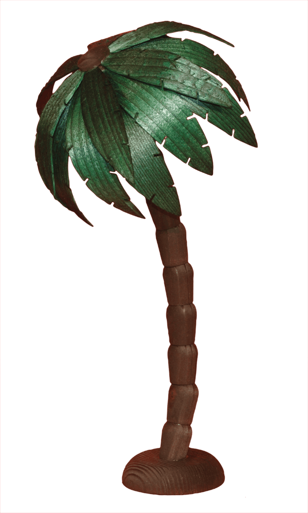 Palme gebeizt, ca. 25 cm, Ulmik