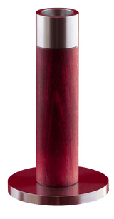 Stehlenleuchter rot 17cm, Ulmik