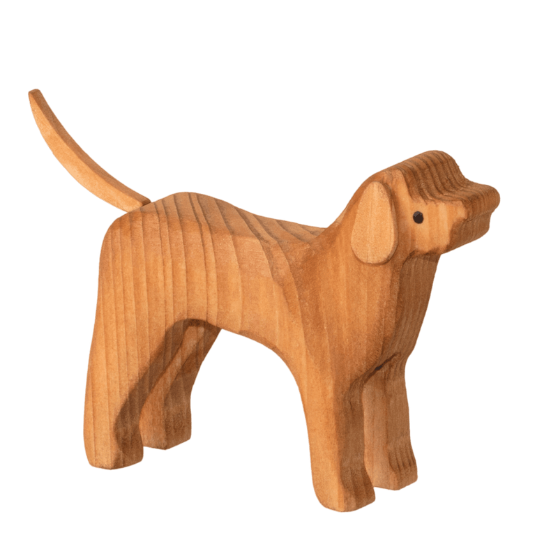 Jagdhund gebeizt 8cm Ulmik
