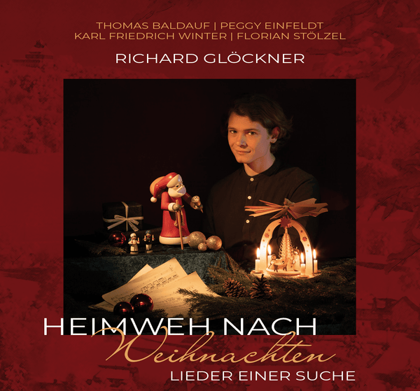 Musik-CD "Heimweh nach Weihnachten" von Richard Glöckner Ulmik Erzgebirgische Volkskunst
