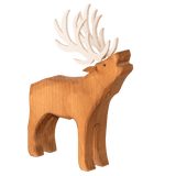 Röhrender Hirsch gebeizt 23cm Ulmik