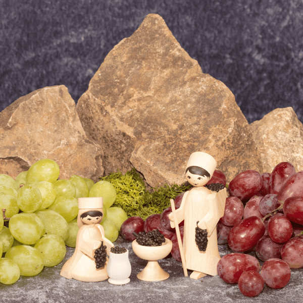 Weinbauern 3-teilig natur Ulmik