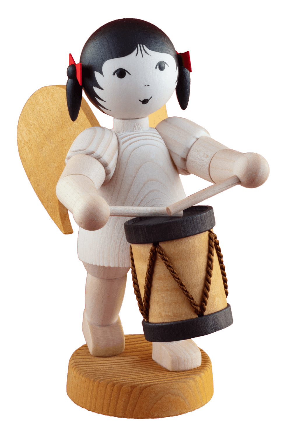 Schleifenengel 12cm mit Panflöte lim., Ulmik