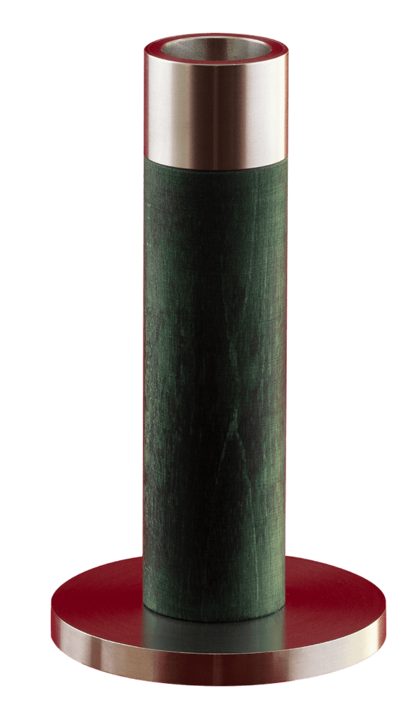 Stehlenleuchter grün 17cm, Ulmik