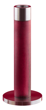 Stehlenleuchter rot 13cm, Ulmik