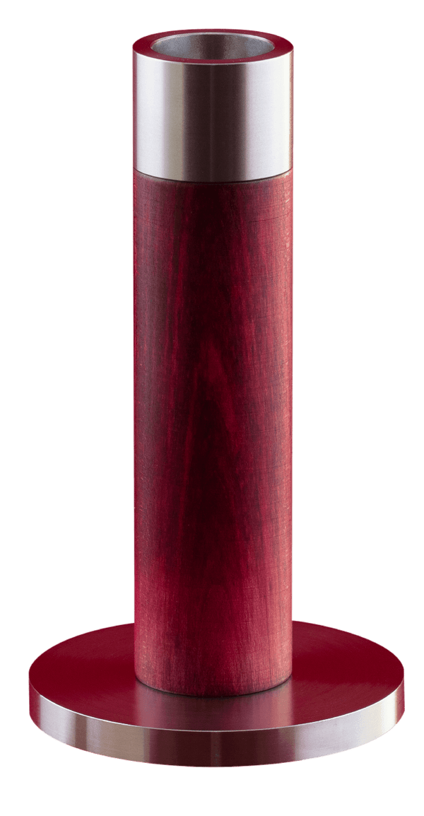 Stehlenleuchter rot 17cm, Ulmik